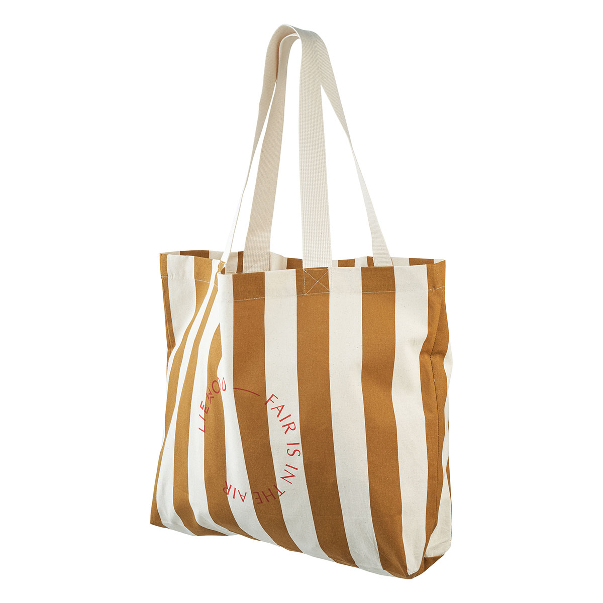 Liewood Einkaufstasche „Golden caramel : Natural“, L, 54x37cm