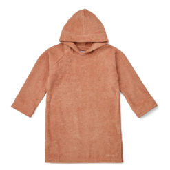 Liewood Emilia Poncho-Bademantel „Rabbit tuscany rose“, 5-10 Jahre