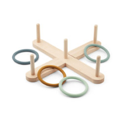 DELISTED Liewood Ringwurfspiel Ivan „Peppermint multi mix“, Buchenholz – Bild 2