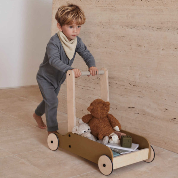 DELISTED Liewood Lauflernwagen Bonnie „Tuscany rose / golden caramel mix“, Buchenholz, H52cm – Bild 4