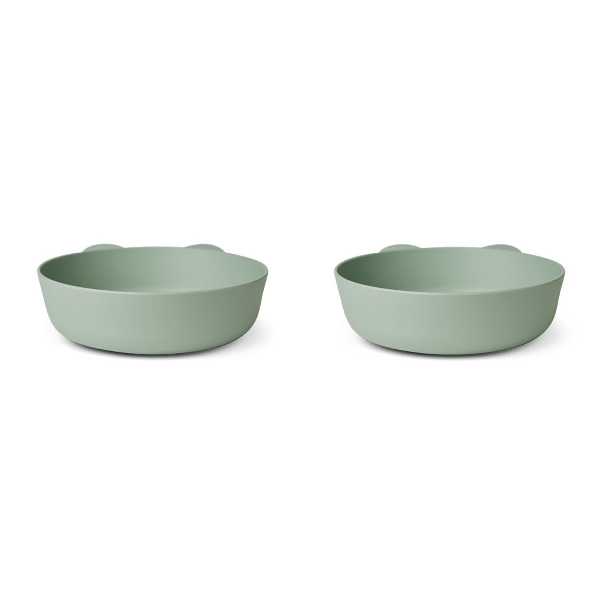 Liewood Solina Kinderschüssel „Rabbit dusty mint“, aus PLA, 2er-Pack – Bild 3