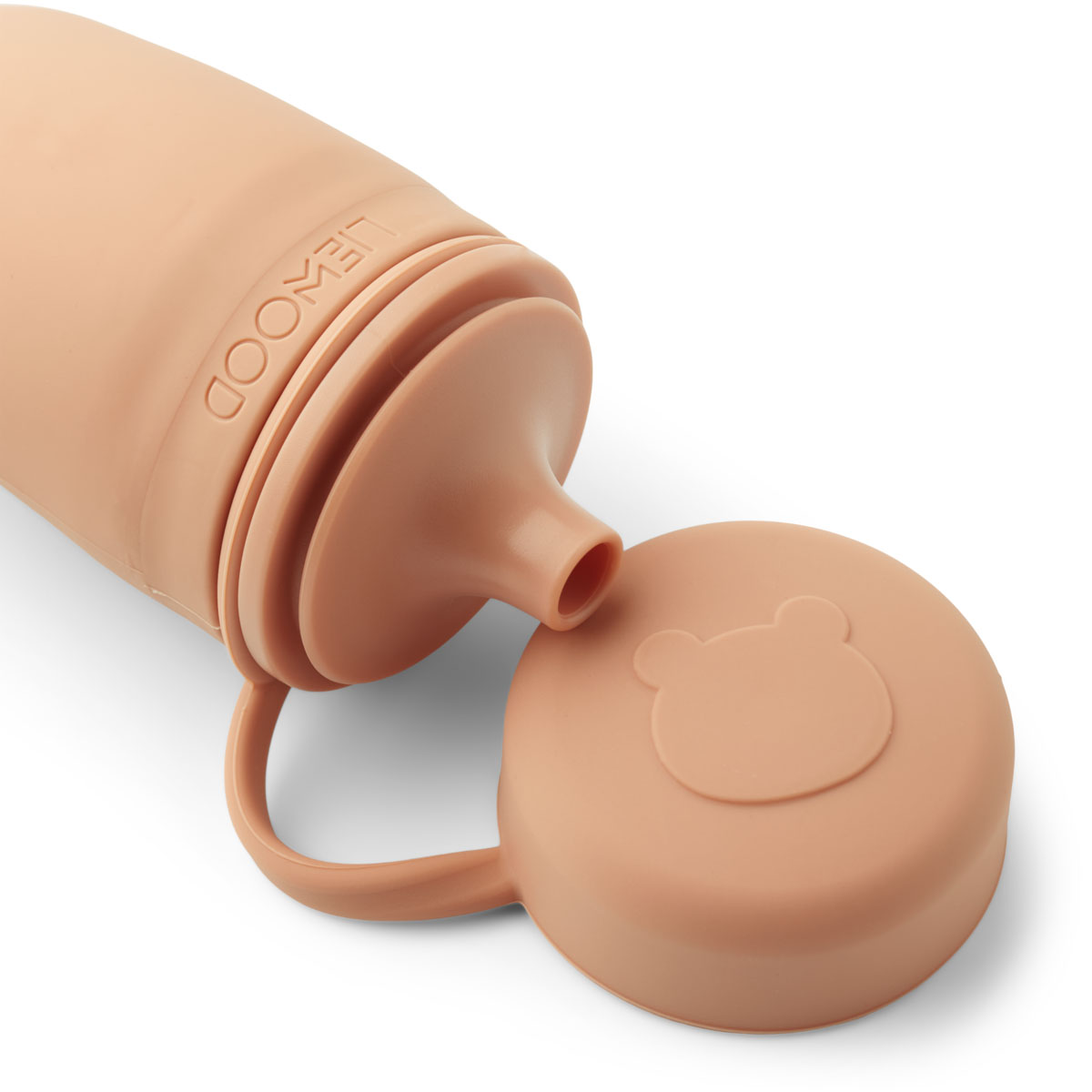 DELISTED Liewood Tanya Smoothie-Flasche „Tuscany rose / Apple blossom mix“, Silikon, 2er-Pack – Bild 3