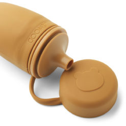 DELISTED Liewood Tanya Smoothie-Flasche „Sandy / golden caramel mix“, Silikon, 2er-Pack – Bild 8