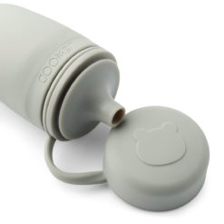 DELISTED Liewood Tanya Smoothie-Flasche „Whale blue / Dove blue mix“, Silikon, 2er-Pack – Bild 8