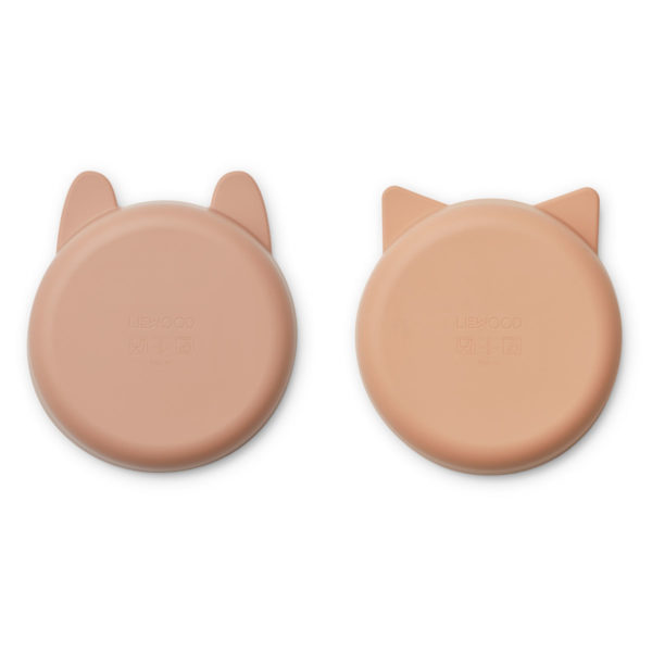 Liewood Vanessa Snackschale „Tuscany rose / pale tuscany mix“, Silikon, 2er-Set, ø15cm – Bild 3