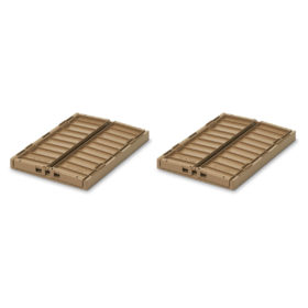 Liewood Aufbewahrungsbox Weston „Oat“, Größe S, 2er-Set, 25x18x10cm – Bild 2