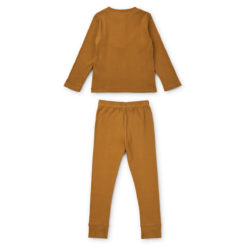 Liewood Pyjama-Set Wilhelm „Golden caramel“, Gr. 122 – Bild 2