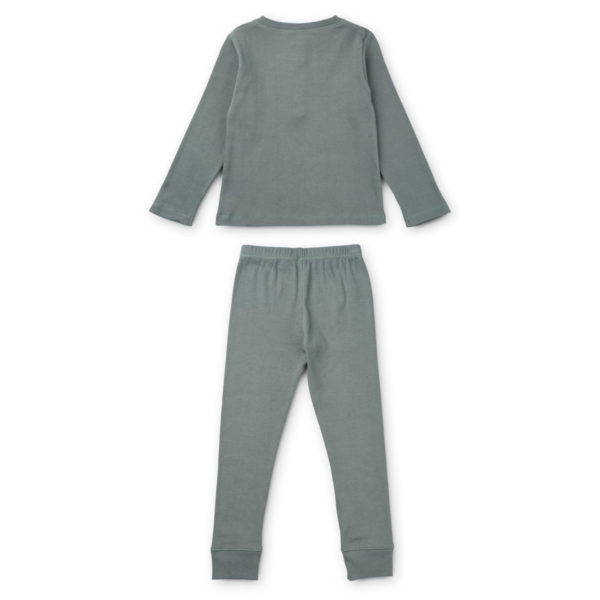 Liewood Pyjama-Set Wilhelm „Blue fog“, Gr. 92, 104 – Bild 2