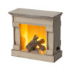 Maileg Miniatur-Kamin für das Puppenhaus „Off White“, H9cm 01