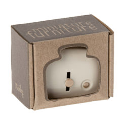 Maileg Miniatur Toaster & Brot, weiß, H4cm 02