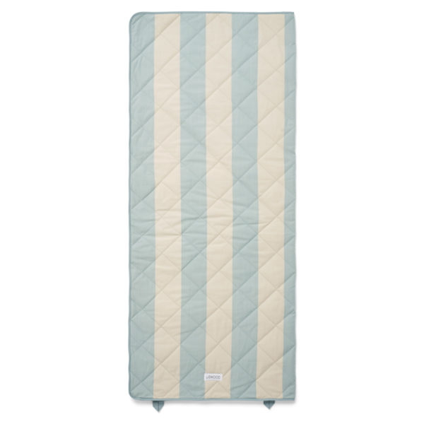 Liewood Kinderschlafsack Aurora „Sea blue / sandy“, Steppdecke, 150x65cm – Bild 2