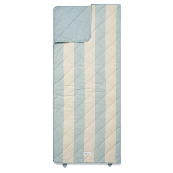 Liewood Kinderschlafsack Aurora „Sea blue / sandy“, Steppdecke, 150x65cm