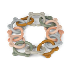 Liewood Benedict Multi Ring „Golden caramel multi mix“, 12er-Pack