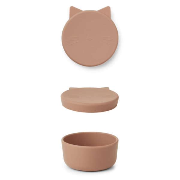 DELISTED Liewood Cornelius Snackbox Cat „tuscany rose“, mittel