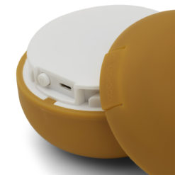 Liewood Nachtlicht Samuel „Mr Bear golden caramel“, Silikonlampe mit LED