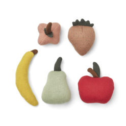 Liewood Lisa Spiellebensmittel-Set „Fruit multi mix“, gestricktes Obst, 5-teilig 02