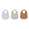Liewood Maru Silikon Lätzchen „Sienna multi mix“, 3er-Set