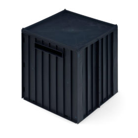 Liewood Aufbewahrungsbox Elijah „Midnight navy“ mit Deckel, 31x30x20cm
