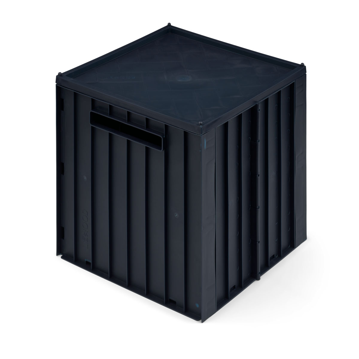 Liewood Aufbewahrungsbox Elijah „Midnight navy“ mit Deckel, 31x30x20cm