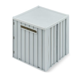 Liewood Aufbewahrungsbox Elijah „Cloud blue“ mit Deckel, 31x30x20cm