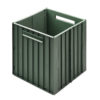 Liewood Aufbewahrungsbox Elijah „Hunter green“, 31x30x20cm