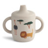 Liewood Neil Silikon Becher „Safari sandy mix“