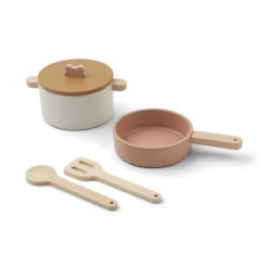 Liewood Spiel-Kochset Antonio „Rose multi mix“, Buchenholz