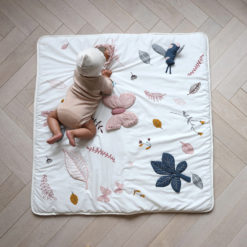 Cam Cam Activity-Spielmatte „Pressed Leaves Rose“, OCS, 100x100cm 02