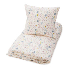 Cam Cam Junior Bettwäsche „Pressed Leaves Rose“ – 100x140cm : 40x45cm 01