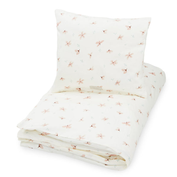 Cam Cam Junior Bettwäsche „Windflower Creme“ – 100x140cm : 40x45cm 01