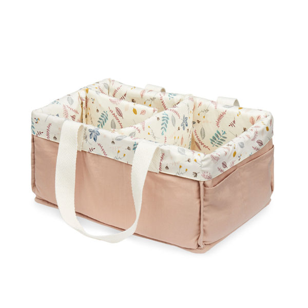 Cam Cam Windel Organizer „Pressed Leaves Rose“, OCS, 32x15x23cm
