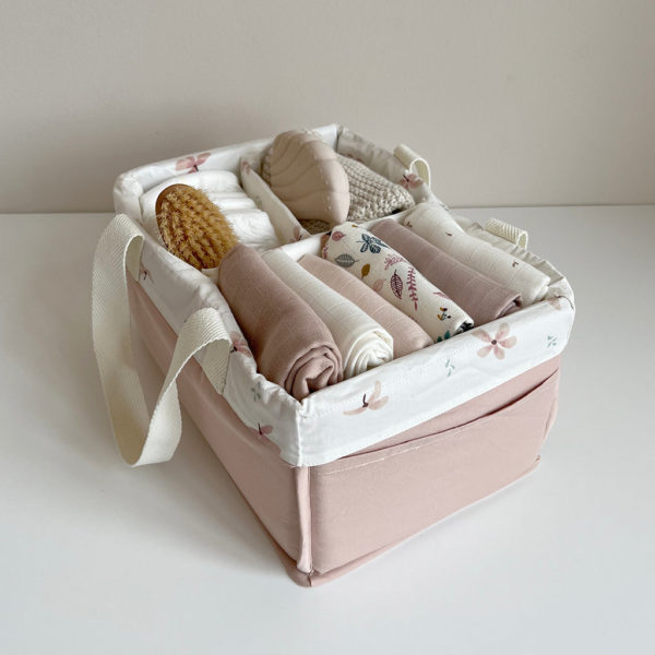 Cam Cam Windel Organizer „Windflower Creme“, OCS, 32x15x23cm – Bild 2