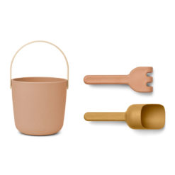 Liewood Donny Strand-Set „Pale tuscany multi mix“, Silikon, 3-teilig