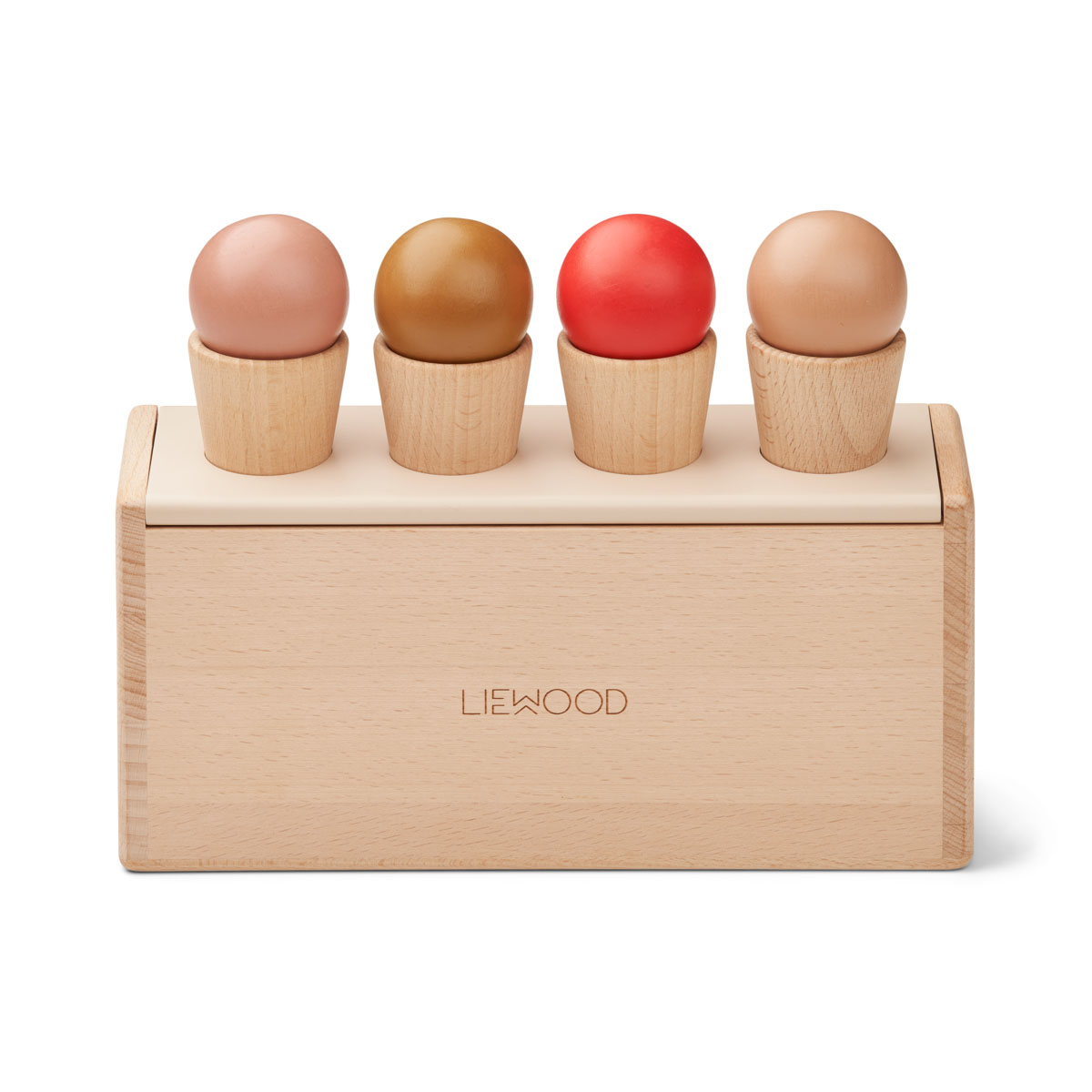 Liewood Spielzeug Eiscreme Etta „Rose multi mix“, Buchenholz