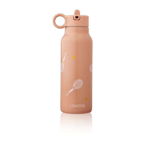 DELISTED Liewood Falk Edelstahl Trinkflasche „Tennis / Tuscany rose mix“ 350ml, Medium