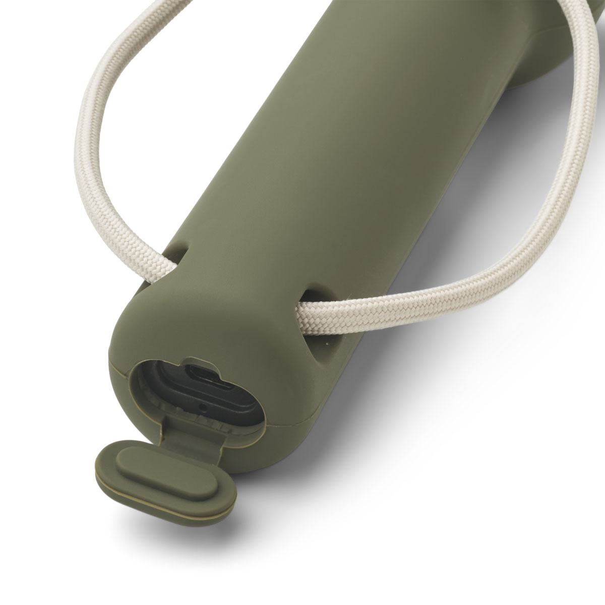 DELISTED Liewood Gry Spielzeug-Taschenlampe „Army / Golden caramel mix“, L15,7cm – Bild 2