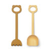 Liewood Hilda Schaufel und Harken-Set „Jojoba / Golden caramel mix“