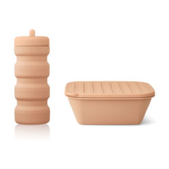 Liewood Jose Lunchbox-Set „Tuscany rose / Pale tuscany mix“, faltbar