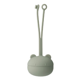 Liewood Nachtlicht Samuel „Mr Bear faune green“, Silikonlampe mit LED