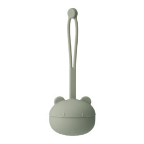Liewood Nachtlicht Samuel „Mr Bear faune green“, Silikonlampe mit LED