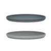 Liewood Gabriel Silikonteller-Set „Blue mix“, ø18cm