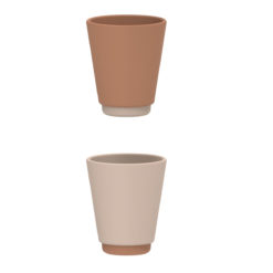 Liewood Rachel Silikonbecher-Set „Rose mix“, 200ml
