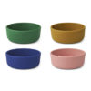 Liewood Iggy Schalen „Eden multi mix“, Silikon, 4er-Set