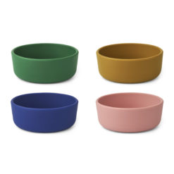Liewood Iggy Schalen „Eden multi mix“, Silikon, 4er-Set