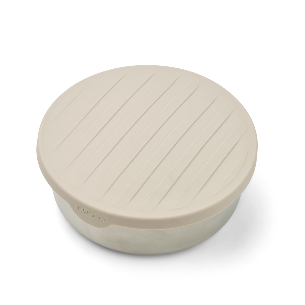 DELISTED Liewood Liby Trennschüssel „Sandy“, Edelstahl mit Silikon-Deckel