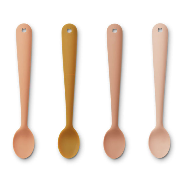 Liewood Siv Kinderlöffel „Tuscany rose multi mix“, 4er-Set