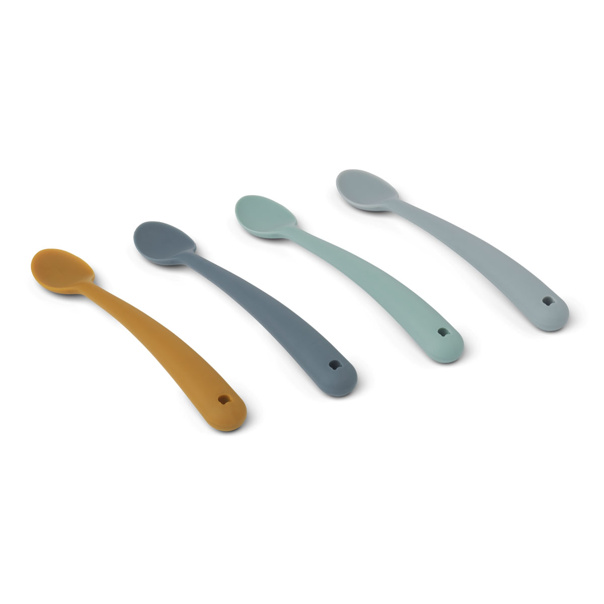 Liewood Siv Kinderlöffel „Blue multi mix“, 4er-Set – Bild 2