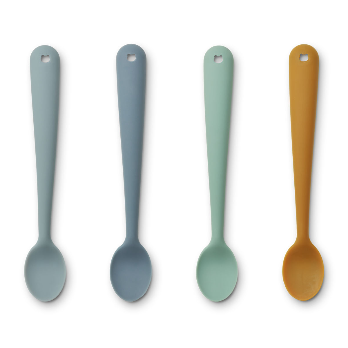 Liewood Siv Kinderlöffel „Blue multi mix“, 4er-Set