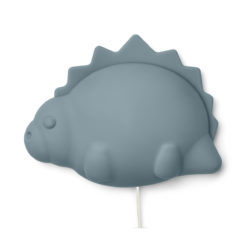 Liewood Wandleuchte Vega „Dino / Whale blue“, 25x32x7cm