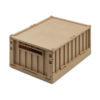 Liewood Aufbewahrungsbox Weston „Oat“ mit Deckel, Größe M, 2er-Set, 36x25x14cm